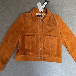 Nili Lotan Never Used Suede Jacket